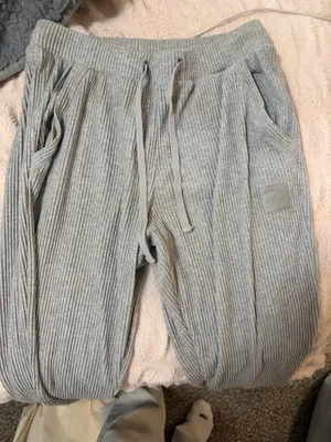 Alo Muse Sweatpants Athletic Heather Grey thumbnail 3
