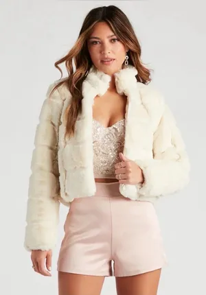 Ci Sono Faux Fur Jacket thumbnail 1