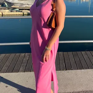 Pink Maxi Dress - size M thumbnail 3