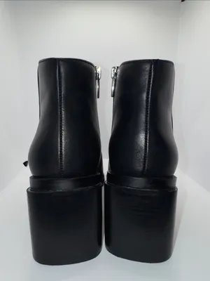 Vince Camuto Kelmi Ankle Boots Black Leather Women’s 8 thumbnail 6