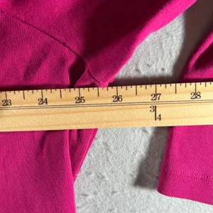 1369 | Lauren Ralph Lauren Cotton Rib Knit 3/4 Sleeve Top‎ Pink Women 3X thumbnail 3
