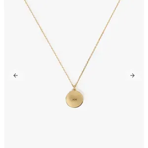 Kate Spade Green Joy Medallion Necklace Color Spark Collection Plated Metal thumbnail 3