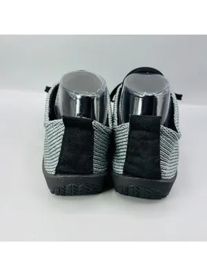 Arcopedico LS Comfort Shoes Womens 10 Gray Knitted Round Toe Casual Lace Up thumbnail 4