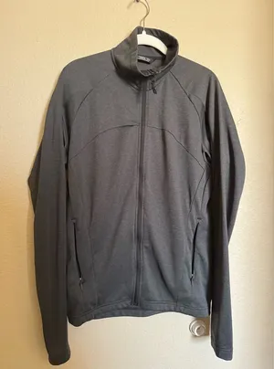Arc’teryx Ellison Soft‎ Shell Fleece Full Zip Jacket Size Large Womens Grey thumbnail 1