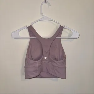 Lululemon Wunder Train Longline Bra *Medium Support, C/D Cup Pink Peony 4 thumbnail 4