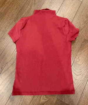 Madewell Women’s Short Sleeve Red Mock Neck Top Size Small - C27-170 thumbnail 1