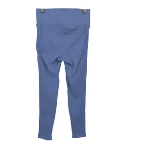 OFFLINE by Aerie Leggings Womens M Periwinkle Blue Ribbed Braided High Waist thumbnail 7