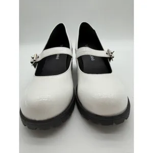 Dirty Laundry Chunky Heel Platform White Lug Sole Mary Jane Loafer 10 Y2K thumbnail 4