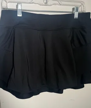 Athleta Black Women's Active Skort - Classic Performance Skorts Medium thumbnail 1