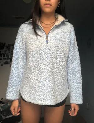 Blue Sherpa Fleece thumbnail 3