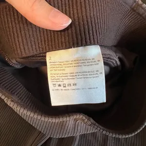 Lululemon Ribbed Softstreme Zipped Hem Pants Espresso Brown 2 thumbnail 8