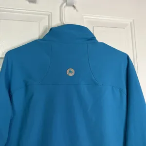 Marmot M3 Softshell Women’s Tempo Light Blue Jacket Sz M Water Repel Breathable thumbnail 8