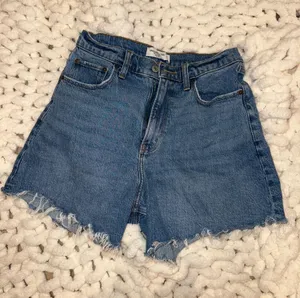 Denim Abercrombie Shorts High-Rise thumbnail 1