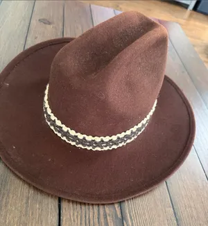 Bollman Brown Felt Western Cowboy Hat Size 7 1/2 thumbnail 1
