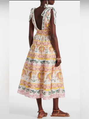 NWT Farm Rio Maritime Magic Dress sz Large thumbnail 2