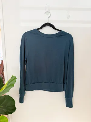 Vuori Daydream Crew Long Sleeve Tee Top Sz L thumbnail 2