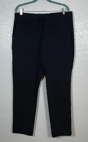 Figs Pro Women XL Black Scrub Trouser Pant Stretch Pockets Straight Leg Medical thumbnail 1