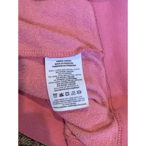 Nike Hoodie Women Medium‎ Pink Pullover Funnel Neck Sporty Athleisure Sweatshirt thumbnail 7