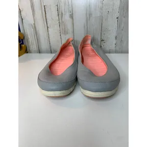 Crocs Stretch Sole Flat Womens Slip-On Ballet Flats Gray Size 10 Comfort thumbnail 3