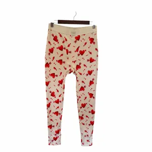 Skims Cotton Rib Leggings In Marble Red Heart & Arrow Valentines Day Print thumbnail 2