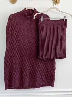 Free People Rosemary Sweater Skirt Set thumbnail 3