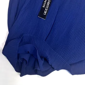 NEW Papermoon Stitch Fix Blue Pleated Cami Top Womens XSP Petite V Neck‎ Office thumbnail 3