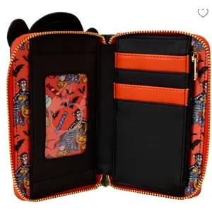 Disney Loungefly Winnie The Pooh Skeleton Tigger Glow in the Dark Wallet NEW thumbnail 4