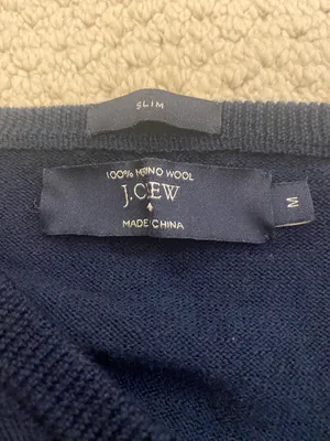 Navy Blue Pullover thumbnail 2