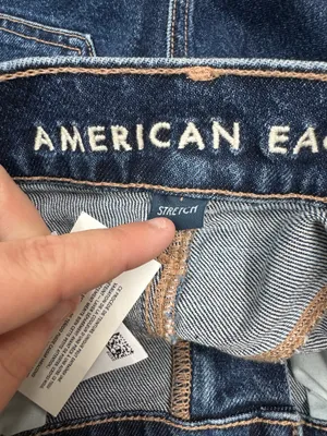 NWT American Eagle Stretch Super High-Rise Straight Jeans Size 10 Short thumbnail 6