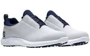 Women's FJ Leisure Spikeless Golf Shoes Gray/Blue thumbnail 1