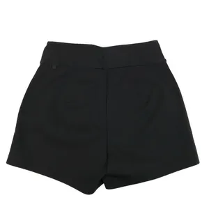 LULULEMON Shaped Away From The Body Solid Short 3" Women Sz 4 Black Athletic thumbnail 8