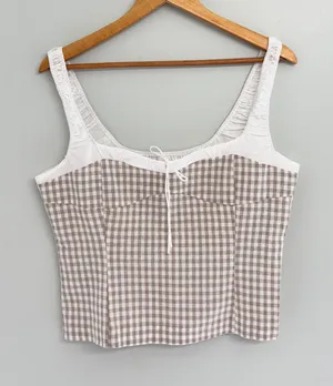 Elodie gingham top  thumbnail 1