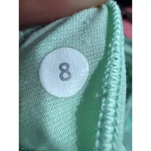 Lululemon Mint Green Racerback Tank Top Built-In Shelf Bra Mesh Back‎ Size 8 thumbnail 5