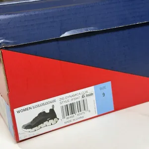 Reebok Size-9‎ Womens Zig Dynamica CLW Black Chalk Sneakers Shoes thumbnail 3