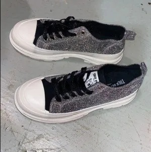 True Religion Janis Chunky Glitter Sneakers, Silver, Size 7.5 thumbnail 5