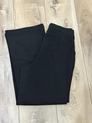 H&M Black Pull-On Pants with Tag Detail thumbnail 2
