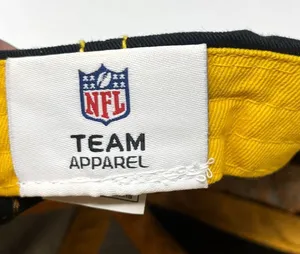 Reebok Vintage NFL Pittsburgh Steelers Bleach Splatter Dad Hat OS thumbnail 7
