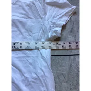 Quince Cotton Modal Scoop Neck Tee White Short Sleeve L LB19600-JDAVN01-24161 thumbnail 3