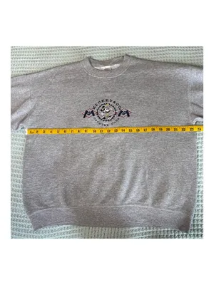 Vintage Disney Mickey & Co Sweatshirt Womens Large Gray Embroidered 90s Y2K Golf thumbnail 6