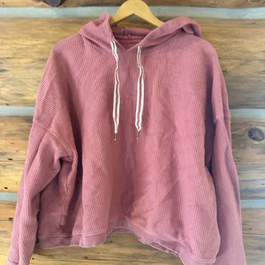 Corded Pink Pullover thumbnail 4