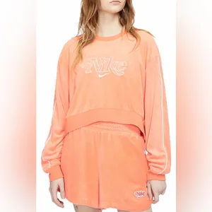 Nike Women's Vibrant Coral Hoodie thumbnail 8