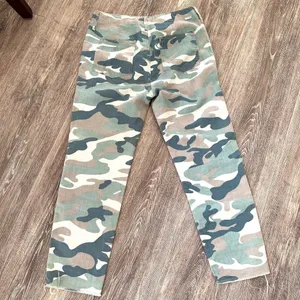 Mother The Shaker crop chop camo pants Size 25 thumbnail 8