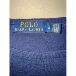 Polo Ralph Lauren Womens Navy Striped Floral Hibiscus Long Sleeve Top L Coastal thumbnail 5