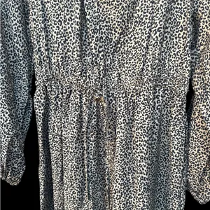 A New Day New women’s leopard print Long Sleeve Dress xs thumbnail 7