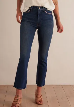 MOTHER Denim The Snap Hustler Ankle Jeans thumbnail 1