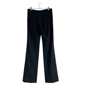 Prada Charcoal grey Wool Pants Italy Size 4 Minimalist quiet luxury trousers thumbnail 4