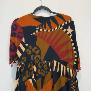 Farm Rio V-Neck Printed KaftanDress, Size S thumbnail 10