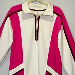 NWT Anthropologie Daily Practice Sporty Colorblock Twofer‎ Mini Dress White Pink thumbnail 4