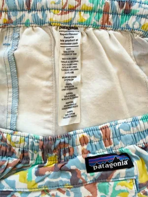 Patagonia Funhoggers Active Hiking Pants in Lago Blue NWT Women’s Large thumbnail 7
