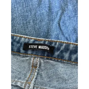 Steve‎ Madden Haniel High-Rise Barrel-Leg Jeans Womens ~Small/medium Blue Denim thumbnail 4